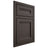 Shiloh Cabinetry Beaded Inset Somerset White Oak Rift Cut Creekside Door
