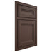Shiloh Cabinetry Beaded Inset Somerset White Oak Rift Cut Dusk Door