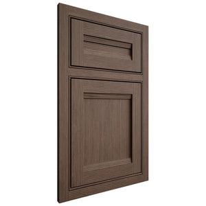 Shiloh Cabinetry Beaded Inset Somerset White Oak Rift Cut Mineral Door