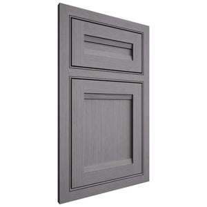 Shiloh Cabinetry Beaded Inset Somerset White Oak Rift Cut Sterling Door