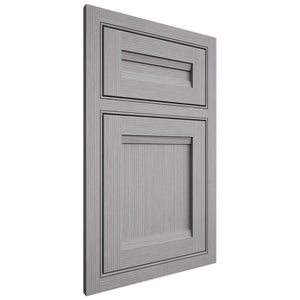 Shiloh Cabinetry Beaded Inset Somerset White Oak Rift Cut Stratus Door