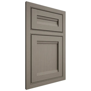 Shiloh Cabinetry Beaded Inset Somerset White Oak Rift Cut Thyme Door