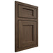 Shiloh Cabinetry Beaded Inset Square Flat Alder Plain Cut Caviar Door