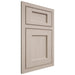 Shiloh Cabinetry Beaded Inset Square Flat Alder Plain Cut White Sands Door