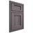 Shiloh Cabinetry Beaded Inset Square Flat Hickory Plain Cut Cadet Door