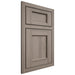 Shiloh Cabinetry Beaded Inset Square Flat Hickory Plain Cut Sterling Door