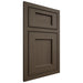 Shiloh Cabinetry Beaded Inset Square Flat Maple Plain Cut Perfect Brown Door
