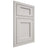 Shiloh Cabinetry Beaded Inset Square Flat Paintable Beige Door