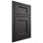 Shiloh Cabinetry Beaded Inset Square Flat Paintable Iron Ore Door