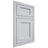 Shiloh Cabinetry Beaded Inset Square Flat Paintable Niebla Azul Door