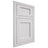 Shiloh Cabinetry Beaded Inset Square Flat Paintable Pure White Door