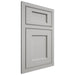 Shiloh Cabinetry Beaded Inset Square Flat Paintable Unusual Gray Door