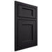 Shiloh Cabinetry Beaded Inset Square Flat Poplar Plain Cut Harbor Door