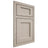Shiloh Cabinetry Beaded Inset Square Flat Poplar Plain Cut Seagull Door