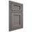 Shiloh Cabinetry Beaded Inset Square Flat White Oak Plain Cut Flagstone Door