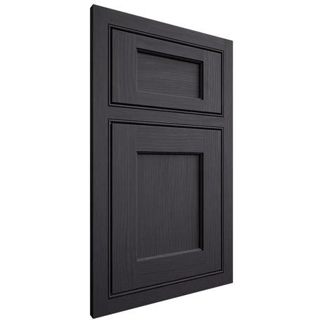 Shiloh Cabinetry Beaded Inset Square Flat White Oak Plain Cut Harbor Door