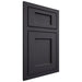 Shiloh Cabinetry Beaded Inset Square Flat White Oak Quarter Sawn Harbor Door
