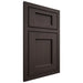 Shiloh Cabinetry Beaded Inset Square Flat White Oak Quarter Sawn Morel Door