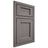 Shiloh Cabinetry Beaded Inset Square Flat White Oak Rift Cut Flagstone Door
