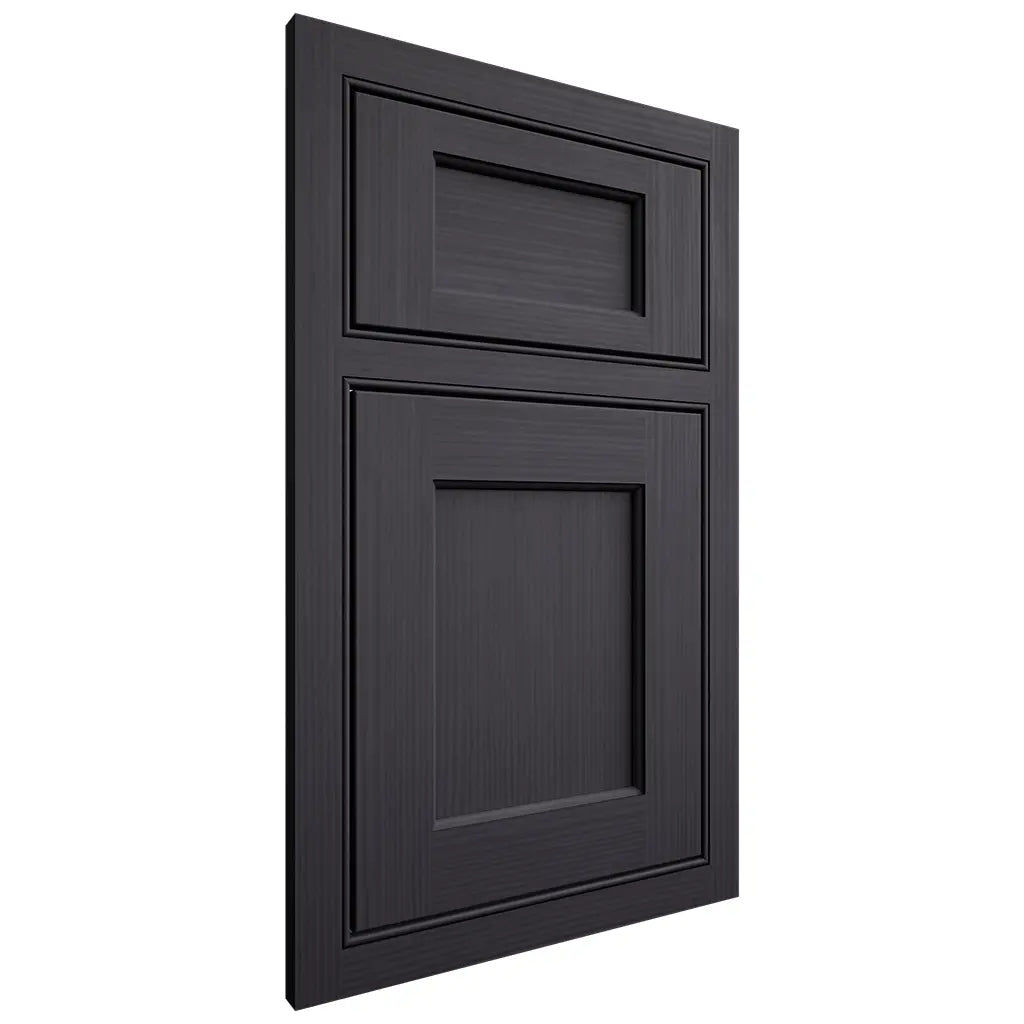 Shiloh Cabinetry Beaded Inset Square Flat White Oak Rift Cut Harbor Door