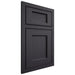 Shiloh Cabinetry Beaded Inset Square Flat White Oak Rift Cut Harbor Door