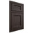 Shiloh Cabinetry Beaded Inset Square Flat White Oak Rift Cut Morel Door