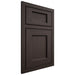 Shiloh Cabinetry Beaded Inset Square Flat White Oak Rift Cut Morel Door
