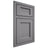Shiloh Cabinetry Beaded Inset Square Flat White Oak Rift Cut Sterling Door