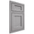 Shiloh Cabinetry Beaded Inset Square Flat White Oak Rift Cut Stratus Door