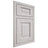 Shiloh Cabinetry Beaded Inset Square Raised Alder Plain Cut Cotton Door