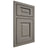 Shiloh Cabinetry Beaded Inset Square Raised Cherry Plain Cut Thyme Door
