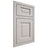 Shiloh Cabinetry Beaded Inset Square Raised Paintable Amazing Gray Door