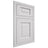 Shiloh Cabinetry Beaded Inset Square Raised Paintable Arctic Door