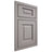 Shiloh Cabinetry Beaded Inset Square Raised Paintable Dovetail Gray Door