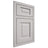 Shiloh Cabinetry Beaded Inset Square Raised Paintable Mindful Gray Door