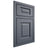 Shiloh Cabinetry Beaded Inset Square Raised Paintable Slate Tile Door