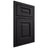 Shiloh Cabinetry Beaded Inset Square Raised Poplar Plain Cut Harbor Door