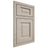 Shiloh Cabinetry Beaded Inset Square Raised Poplar Plain Cut Seagull Door