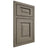 Shiloh Cabinetry Beaded Inset Square Raised Poplar Plain Cut Sterling Door