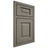 Shiloh Cabinetry Beaded Inset Square Raised Poplar Plain Cut Thyme Door