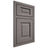 Shiloh Cabinetry Beaded Inset Square Raised White Oak Plain Cut Flagstone Door