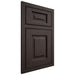 Shiloh Cabinetry Beaded Inset Square Raised White Oak Plain Cut Morel Door