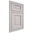 Shiloh Cabinetry Beaded Inset Square Raised White Oak Quarter Sawn Cotton Door