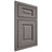 Shiloh Cabinetry Beaded Inset Square Raised White Oak Quarter Sawn Flagstone Door