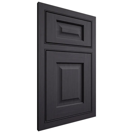 Shiloh Cabinetry Beaded Inset Square Raised White Oak Quarter Sawn Harbor Door
