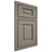 Shiloh Cabinetry Beaded Inset Square Raised White Oak Quarter Sawn Thyme Door