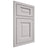 Shiloh Cabinetry Beaded Inset Square Raised White Oak Rift Cut Cotton Door