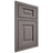 Shiloh Cabinetry Beaded Inset Square Raised White Oak Rift Cut Flagstone Door