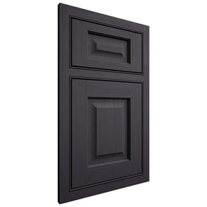 Shiloh Cabinetry Beaded Inset Square Raised White Oak Rift Cut Harbor Door