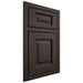 Shiloh Cabinetry Beaded Inset Square Raised White Oak Rift Cut Morel Door